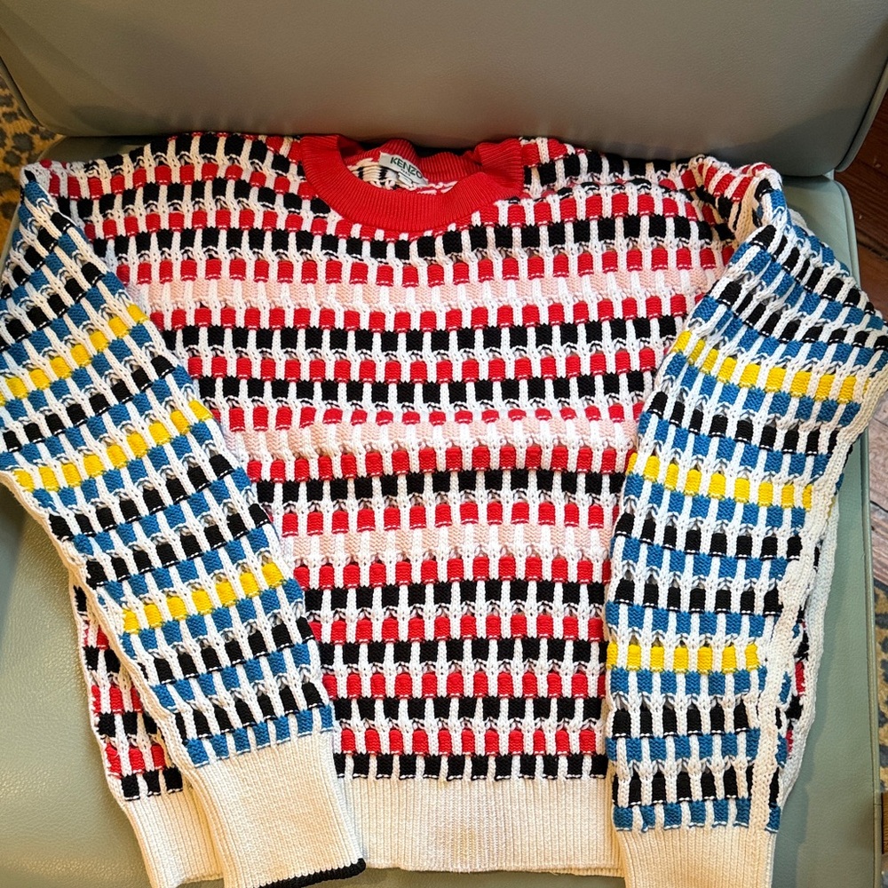 Colorful Patterned kenzo Sweater